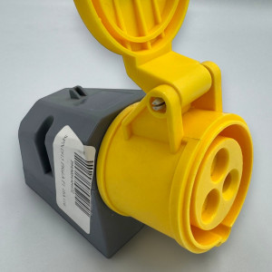 Priza industriala 16A, 110V, 3P - montaj aparent Priza industriala 16A, 110V, 3P - montaj aparent