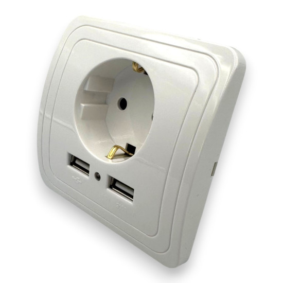 PRIZA SIMPLA CP ST 2 x USB