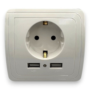 PRIZA SIMPLA CP ST 2 x USB