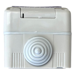 Priza Modulara Simpla cu capac, Antigron, 16A, IP55