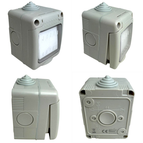 Mod Intrerupator Ag Simplu cu capac Ip55