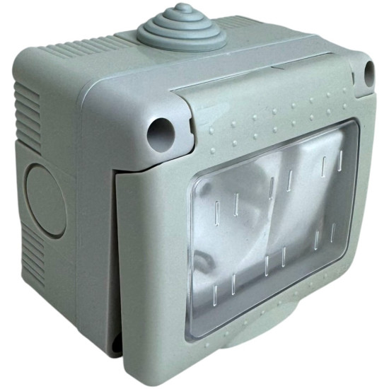 Mod Intrerupator cu priza si capac AG IP55