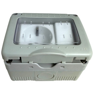 Mod Intrerupator cu priza si capac AG IP55