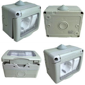 Mod Intrerupator cu priza si capac AG IP55