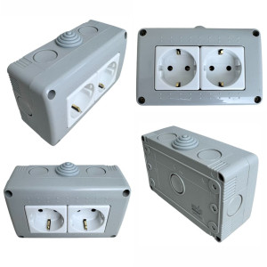 Mod Priza Dubla Fara Capac AG IP20