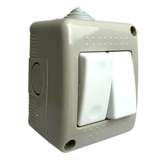 Mod Intrerupator Dublu Fara Capac AG IP20