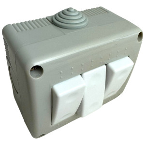 Mod Intrerupator Triplu Fara Capac AG IP20