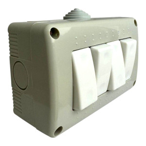 Mod Intrerupator Cvadruplu Fara Capac AG IP20