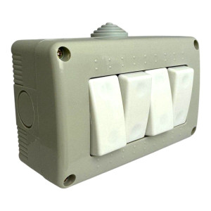 Mod Intrerupator Cvadruplu Fara Capac AG IP20