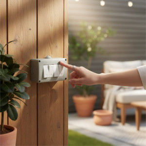 Mod Intrerupator Cvadruplu Fara Capac AG IP20