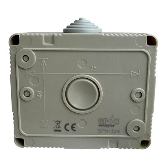 Mod Intrerupator +Priza Fara Capac AG IP20