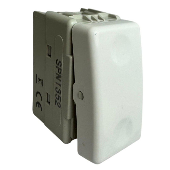 Mod Intrerupator modular cap cruce ,alb - 1 modul