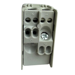 Mod Intrerupator modular cap cruce ,alb - 1 modul