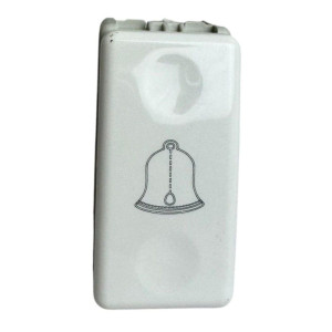 Mod Intrerupator modular sonerie ,alb - 1 modul