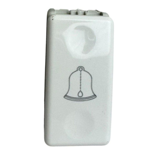 Mod Intrerupator modular sonerie ,alb - 1 modul