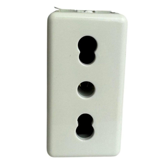 Mod Priza modulara ,alba - 1 modul