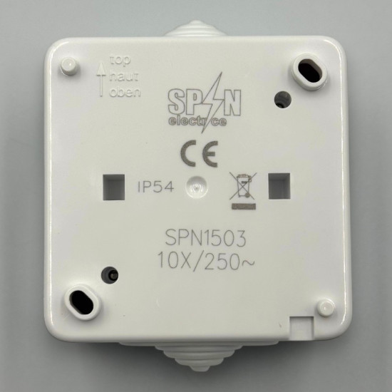 Intrerupator Ag, Spin Top, Ip54