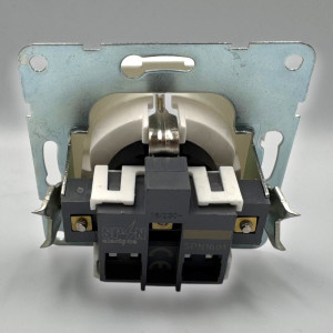 Priza Simpla 2P+E, Spin Top, Alba