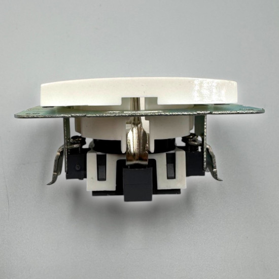 Priza Simpla 2P+E, Spin Top, Alba