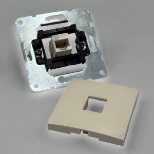 Priza Utp Cat5E, Spin Top, Alba