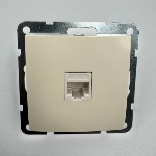 Priza Utp Cat5E, Spin Top, Alba