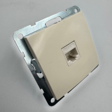 Priza Utp Cat5E, Spin Top, Alba