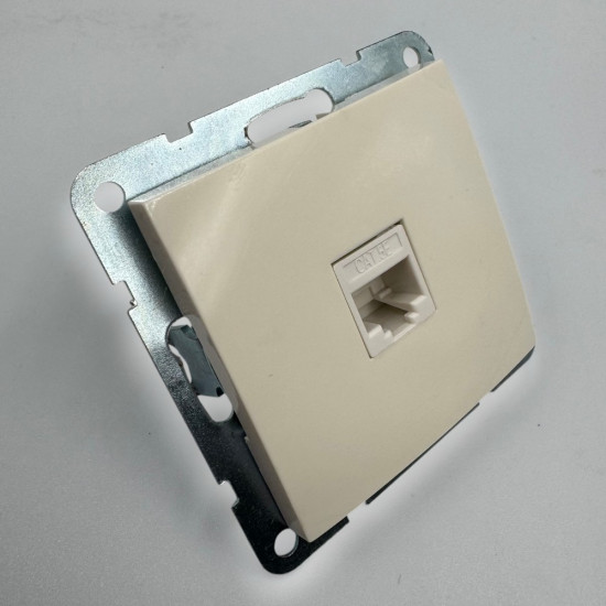 Priza Utp Cat5E, Spin Top, Alba