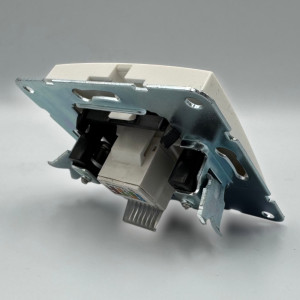 Priza Utp Cat5E, Spin Top, Alba