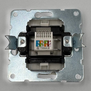 Priza Utp Cat5E, Spin Top, Alba