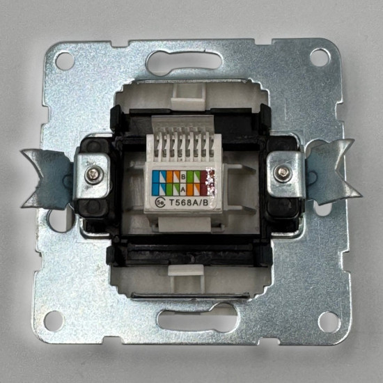 Priza Utp Cat5E, Spin Top, Alba