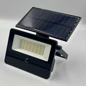 Proiector cu panou solar reglabil si rotativ 360 5V/1.5w 6500K 140x133x60mm 50W