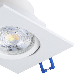 Spot Led Patrat COB alb,  9W=160W, 6500K, lumina rece