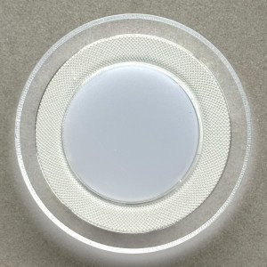 Spot Led Rotund Rama Transparenta  18W/6500K/1000lm