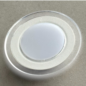 Spot Led Rotund Rama Transparenta  18W/6500K/1000lm