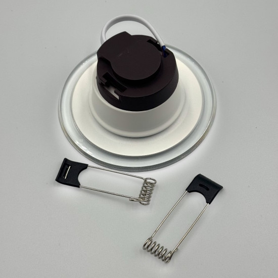 Spot Led Rotund Rama Transparenta  18W/6500K/1000lm