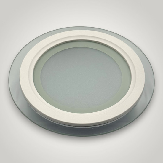 Spot Led Rotund Rama Transparenta  12W/6500K/600lm