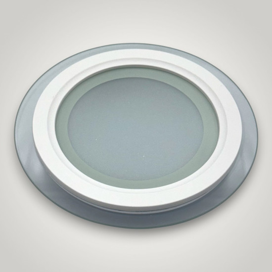 Spot Led Rotund Rama Transparenta  12W/6500K/600lm