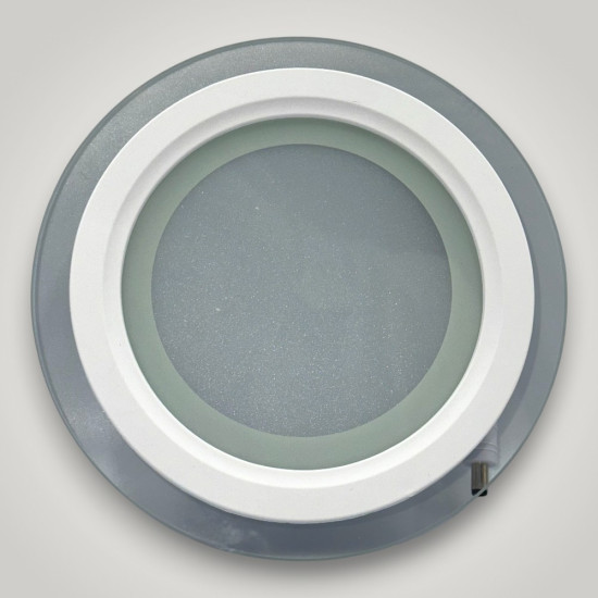 Spot Led Rotund Rama Transparenta  12W/6500K/600lm