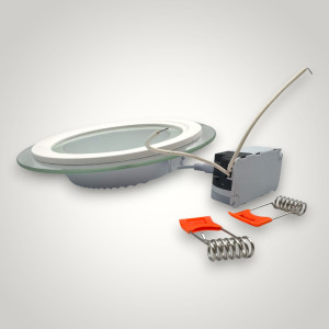 Spot Led Rotund Rama Transparenta  12W/6500K/600lm