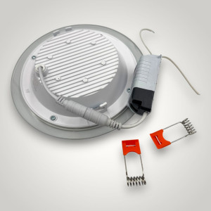 Spot Led Rotund Rama Transparenta  12W/6500K/600lm