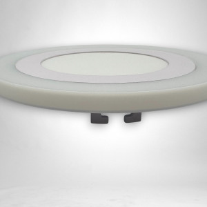Spot LED Rotund Doua Culori  12+6W 3000k-6500k  Trei Functii