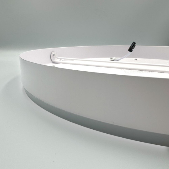 Spot LED Rotund Aplicat Doua Culori  24+12W 3000k-6500k  Trei Functii