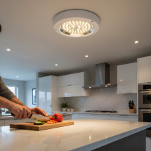 Plafoniera LED Rotunda  Pentru Bucatarie 12W 6500K