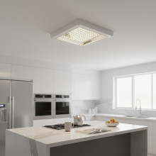Plafoniera LED Patrata Pentru Bucatarie 12W 6500K