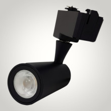 Spot Sina Negru 12W=120W, 4000K, lumina neutra 