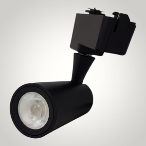 Spot Sina Negru 12W=120W, 4000K, lumina neutra