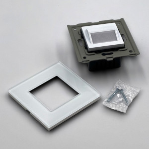 Spot led Scara din sticla,alb 1W, 4000K, lumina neutra