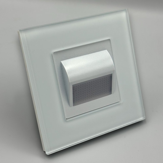 Spot led Scara din sticla,alb 1W, 4000K, lumina neutra