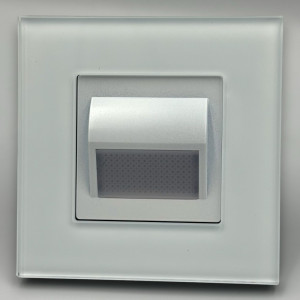 Spot led Scara din sticla,alb 1W, 4000K, lumina neutra