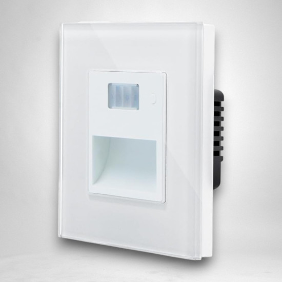 Spot led Scara cu senzor din sticla,alb 1.5W, 1800K-7500K